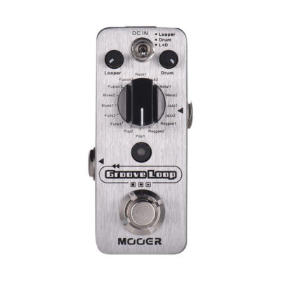 Mooer Groove loop Looper with  Drum Machine 20 Minutes of Recording Many Layers