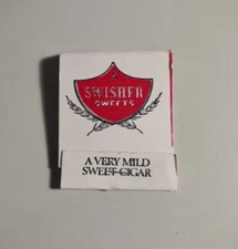 Vintage Swisher Sweets Cigars Full Unused Collectible Advertising Matchbook NOS