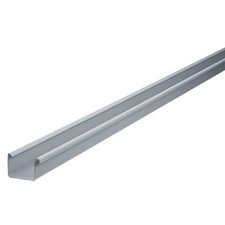 200cm INEFA Dachrinne PVC NW 68 kastenförmig Regenrinne Kastenrinne Gartenhaus