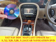 SAT NAV DISC MAP UPDATE  S-Type, XJ, XJ8, XJR, X JAGUAR NAVIGATION DVD UK 2013