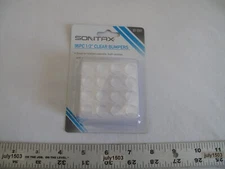 96-pk Sontax 1/2" Clear Bumpers Self Adhesive Reduce Noise & Prevent Scratches