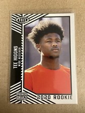 2020 Sage Hit Premier Draft Black #67 Tee Higgins Rookie RC Cincinnati Bengals