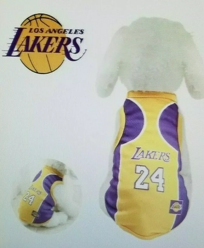 Los Angeles Lakers Dog Jersey, Dog Collar and Leashes