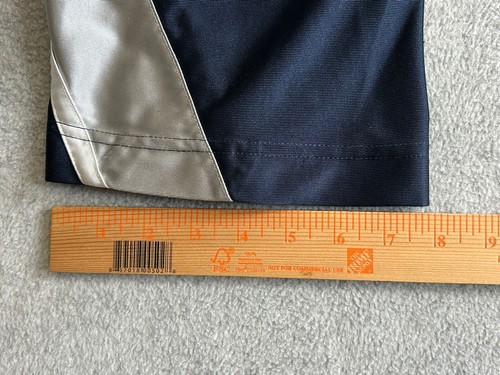 Nike Pants Boys XL Blue Track Athletic Gym Joggers Vintage Y2K Youth Ankle Zip - Picture 9 of 12