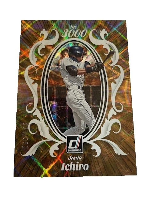 Ichiro Suzuki Baseball Serial Numbered Sports Trading Cards