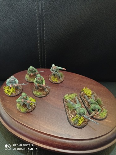 Bolt Action 28 mm 2. Weltkrieg Bundeswehr 27 Männer toll bemalt Warlord Spiele - Bild 12 von 14