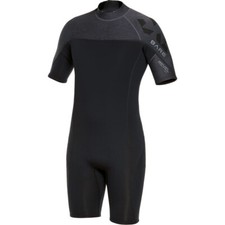 BARE 2mm Revel Shorty Men's Wetsuit - Grey, Size L 001190GRY-40L 