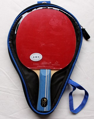 Palio 2Star Expert Table Tennis Bat with Free Case, New, Aussie Seller