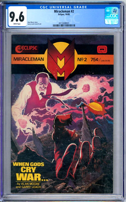 Miracleman 2 CGC Graded 9.6 NM+ Alan Moore Marvel Comics 1985