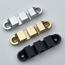 2&times;Aircraft Aluminum 4 String Bass String Retainer String Guide Fit Hipshot 4SR