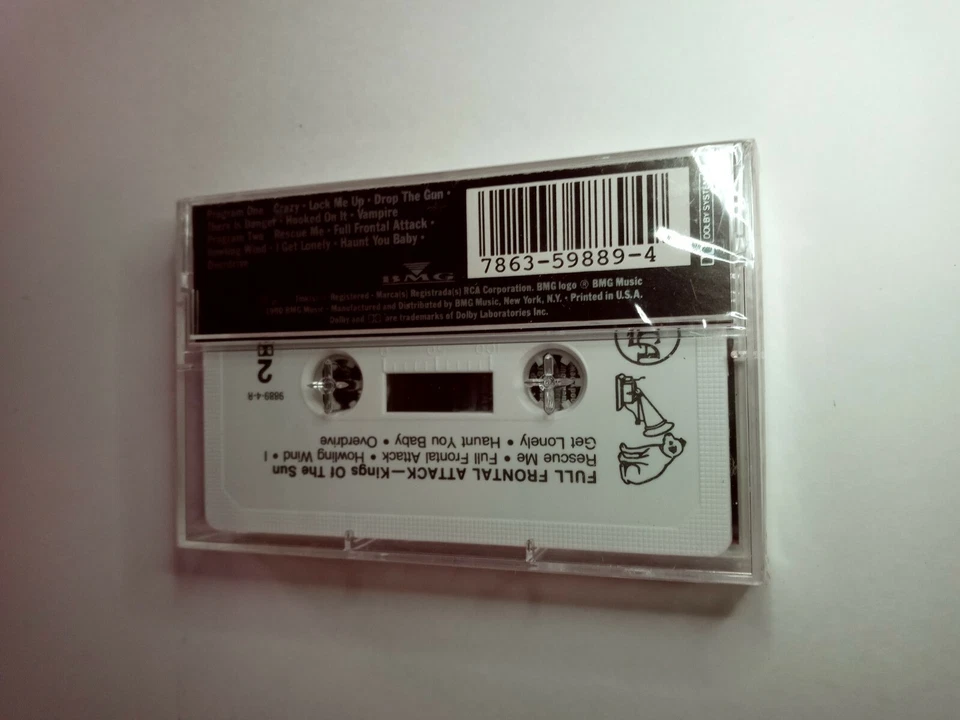 Full Frontal Attack by Kings of the Sun Cassette 1990 RCA Cut-Out 9889-4-R - Image 2 of 3