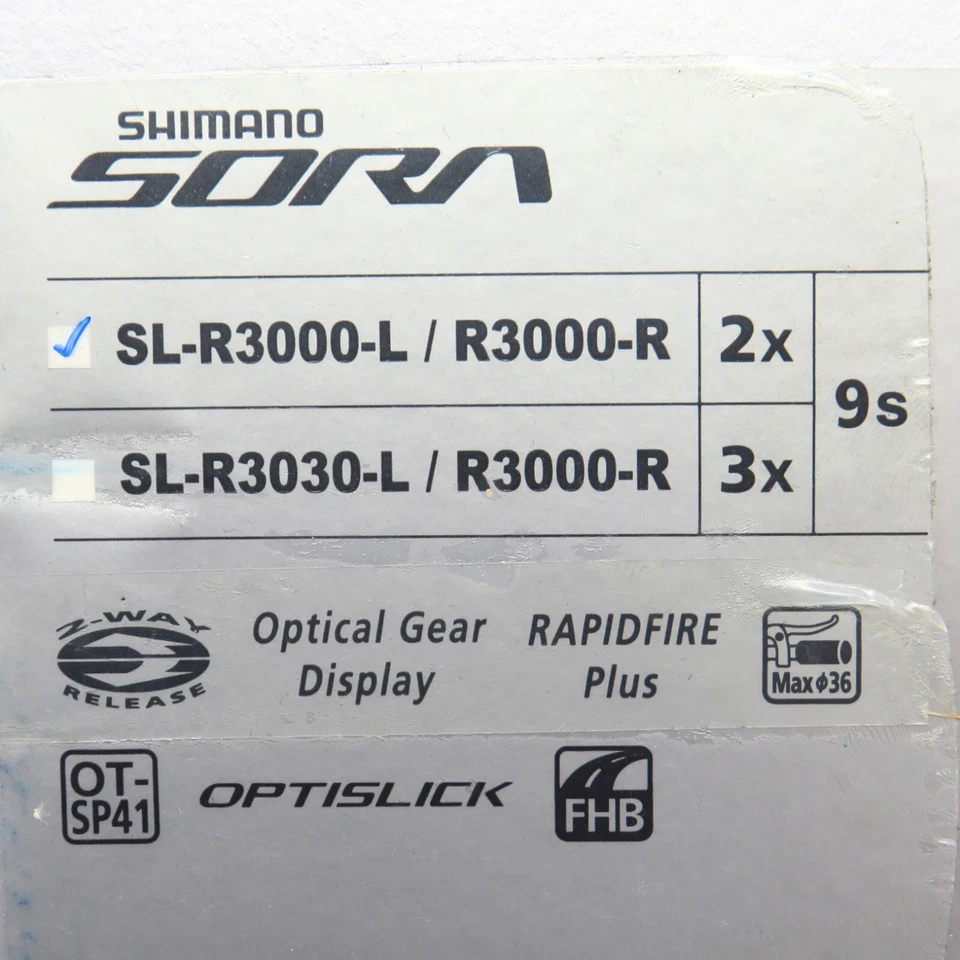 Shimano Deore/Sora Shifters Job Lot Left & Right Hand Levers 2/3x9/10 Speed -H - Image 3 of 4