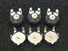 6 PCS PIHER PT15-L-V18-504 15MM TRIMMER POTENTIOMETER 500K OHM 20%