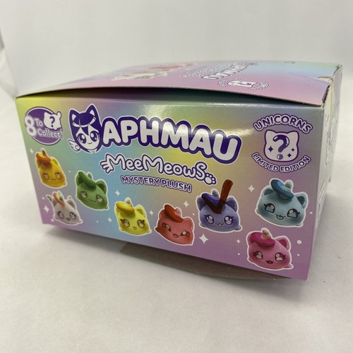 Aphmau MeeMeows NEW Purple Unicorn Cat 6” Limited Edition Mystery Plush Toy - Picture 7 of 7