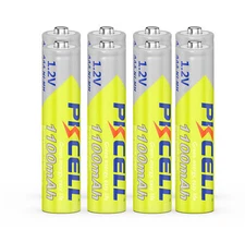 8X AAA Rechargeable Batteries 1100mAh 1.2v NIMH Battery for Garden Solar Light
