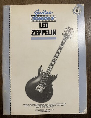 Gitarrenstile von Led Zeppelin Buch. Jimmy Page, Robert Plant, Noten