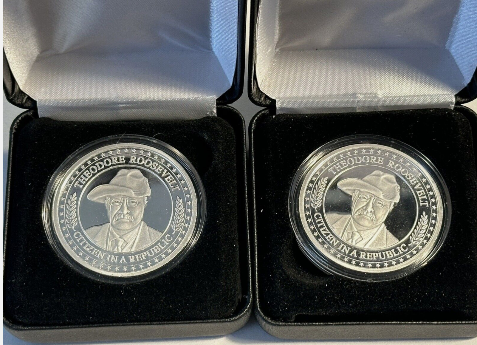 :~2020-2023 S1-OZ ALEX JONES INFOWARS THEODORE ROOSEVELT MAN IN THE ARENA GEM BU