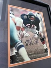 MIKE SINGLETARY AUTOGRAPHED CUSTOM FRAMED/MATTED CHICAGO BEARS 8''X10''PHOTO