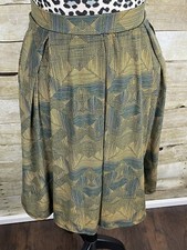 LuLaRoe Madison Skirt Pleated Pockets A-line Size Large NEW NWT