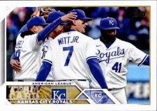 2023 Topps Series 1 Royal Blue #134 Kauffman Stadium Kansas City Royals Witt Jr.