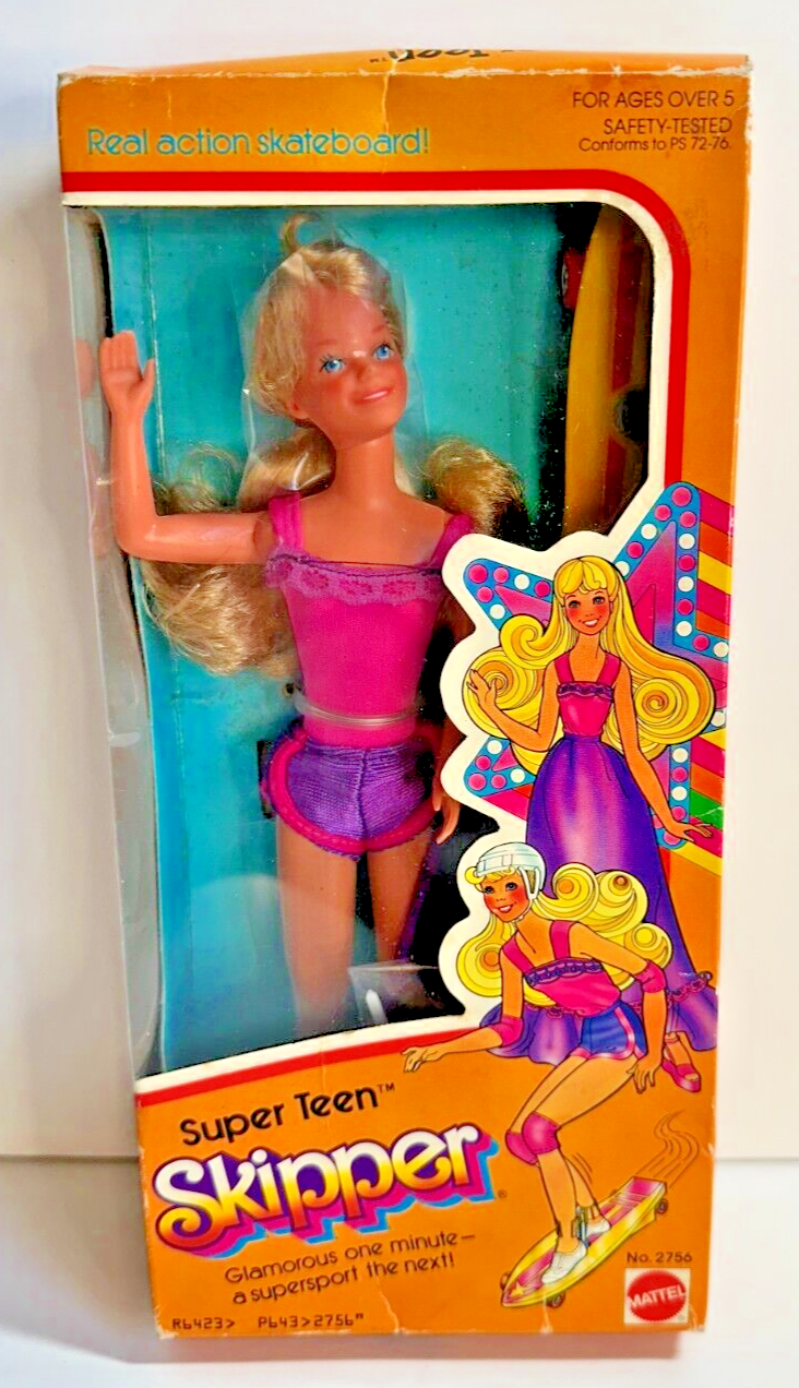 Barbie 1978 Super Teen Skipper Et Scott - Mattel Philippines - NRFB