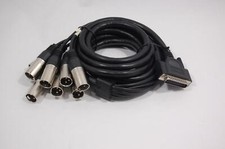 Whirlwind 8-channel DB25 to XLR Male Snake - ...