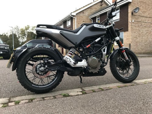 ESCAPE HUSQVARNA SVARTPILEN 401 2020-2022 GP-S1 SHORTY GP INOXIDABLE/TITANIO - Imagen 8 de 11