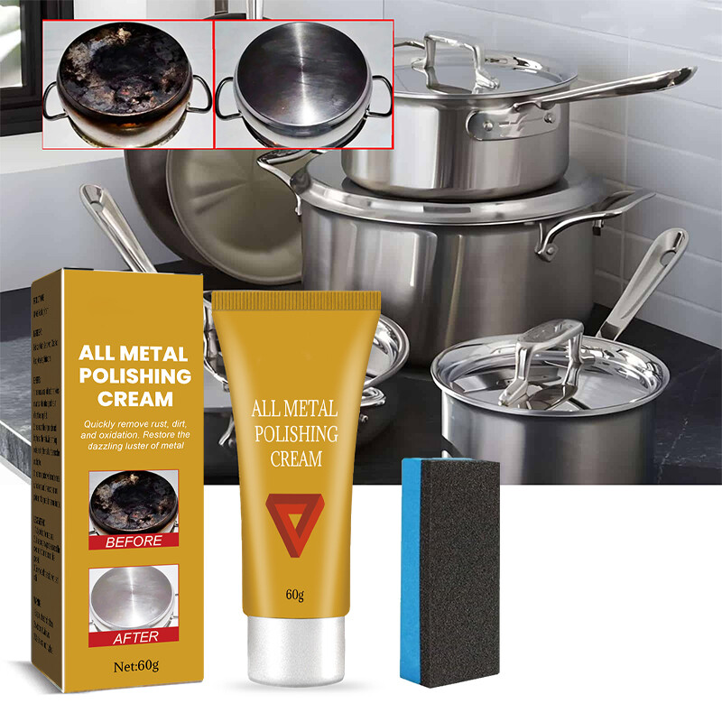 Metal Polish Cream Stainless Steel Polishing Kit Metal Polishing Compound F eBay