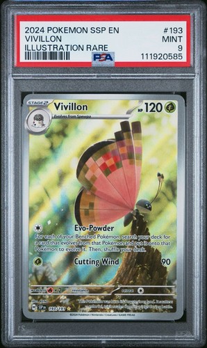 Vivillon graded PSA 9 for sale on eBay