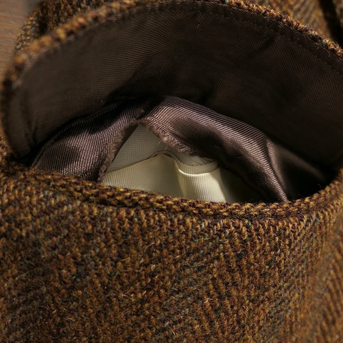 VTG Harris Tweed X Willerby Sportcoat Men's 40R Regent Street London 1960s Rust - Picture 12 of 13