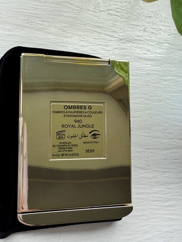 Guerlain Ombres G Eyeshadow Quad Multi-Effect Palette 940 Royal Jungle .20 Ounce - Picture 4 of 4