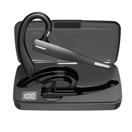 Bluetooth 5.0 Headphone Wireless Business Handsfree Earphone Single Car Headset - Picture 2 of 12