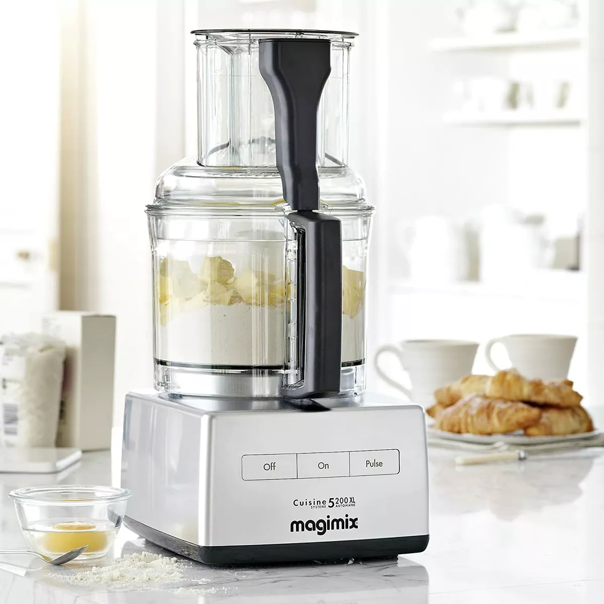 waarde Vader rijstwijn Magimix 5200XL Multi-functional Premium Food Processor, 1100W, Silver  3519280018249 | eBay