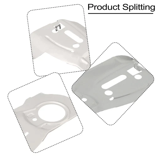 Sturdy Guide Bar Plate Oil Pump Worm Gear Set for 340 345 455e Chainsaw