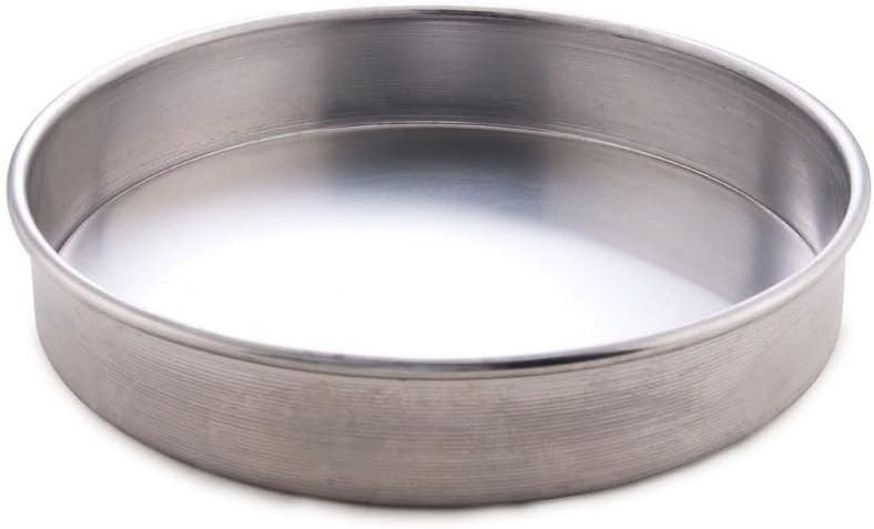 A80122 Pizza Pans, 12.4" Length x 12.3" Width, Silver