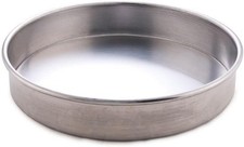 A80122 Pizza Pans, 12.4" Length x 12.3" Width, Silver