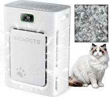 Pet Air Purifier for Home Large Room 2500 Sq Ft, H13 HEPA Washable Double-Sided