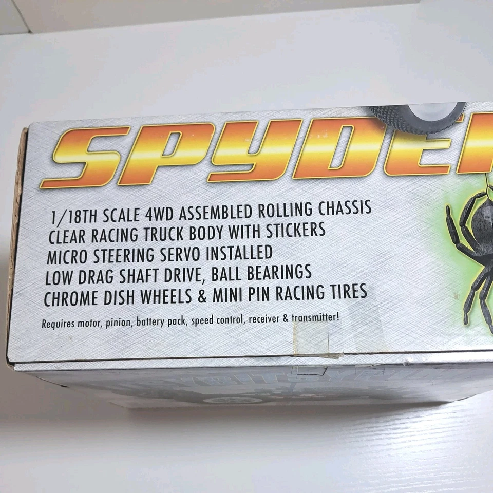 New Kyosho Itsy Bitsy Spyder Pro 4WD RC Truggy 1/18 Scale Very Rare - Image 4 of 4