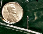 1943-D LINCOLN WHEAT-BACK PENNY - GRADES "UNCIRCULATED"