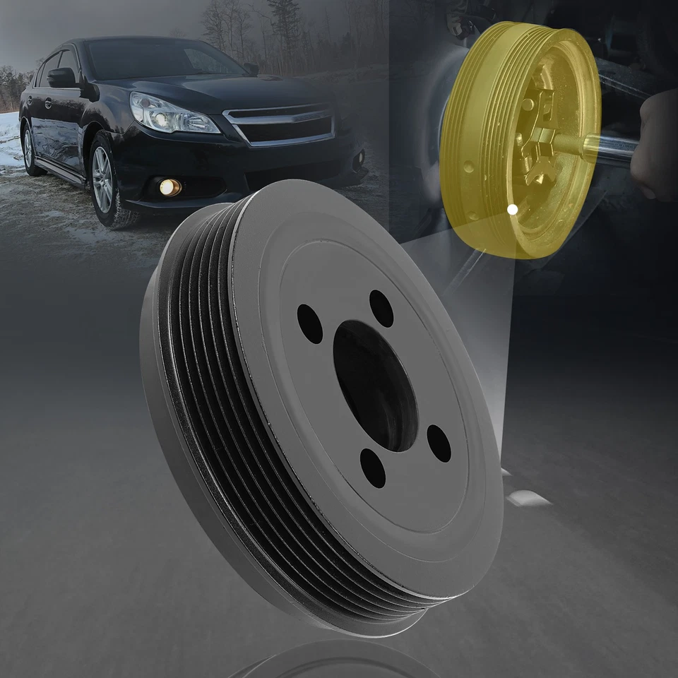 Harmonic Balancer for Subaru Legacy Outback H4 2.5L 12305AA330 2010-2012 New - Изображение 2 из 4