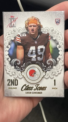 2025 Topps Signature Carson Schwesinger Base (RAW)