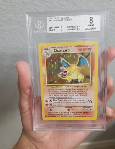 Pokémon Graded Charizard 5 Card Lot!! God Pack Garenteed Ex/V/gx Read Desc.