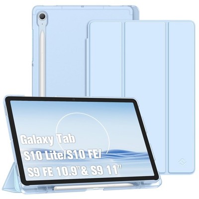 FINTIE SlimShell Hülle für Samsung Galaxy Tab S10 Lite / FE 2025 / S9 Blau 