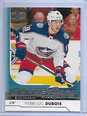 2017-18 UPPER DECK SERIES 1 YOUNG GUNS PIERRE-LUC DUBOIS ROOKIE