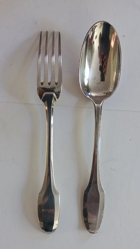 Couvert Enfant en Argent Massif ~ Minerve ~ Avec son coffret - Photo 2/4