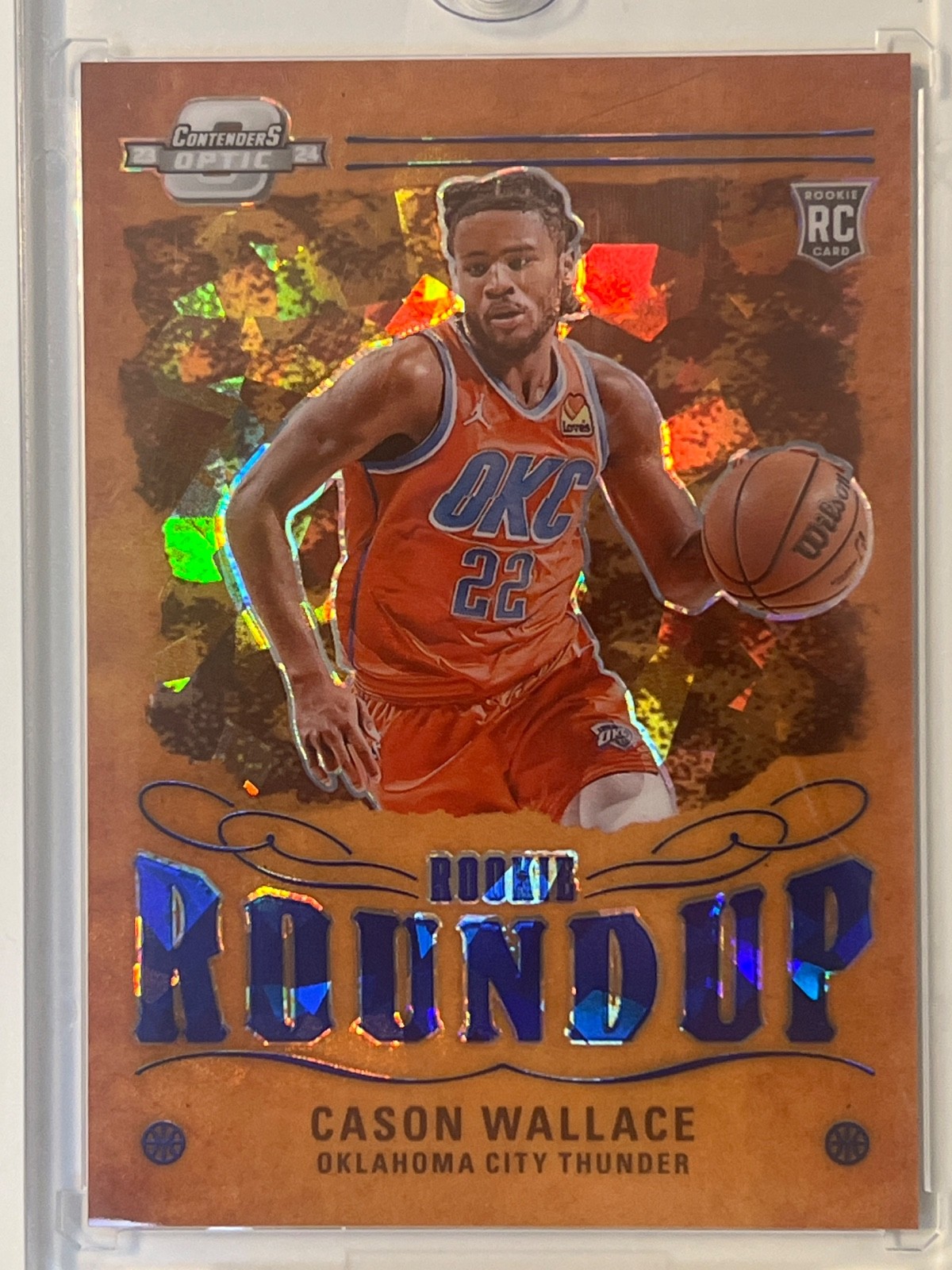 2023-24 Panini Contenders Optic - Rookie Roundup Cason Wallace #5