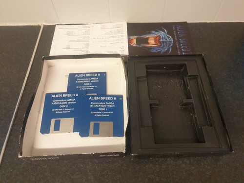 Alien Breed 2 The horror continues Amiga - Complete Big Box Game UNTESTED - Afbeelding 9 van 13