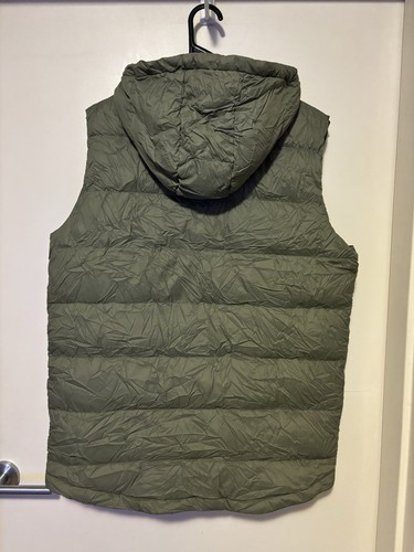 MACPAC Mens Halo Hooded Down Vest Green Size Medium - Picture 4 of 10