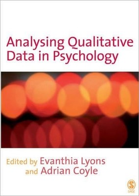 Analysing Qualitative Data in Psychology by Adrian Coyle 1412907837
