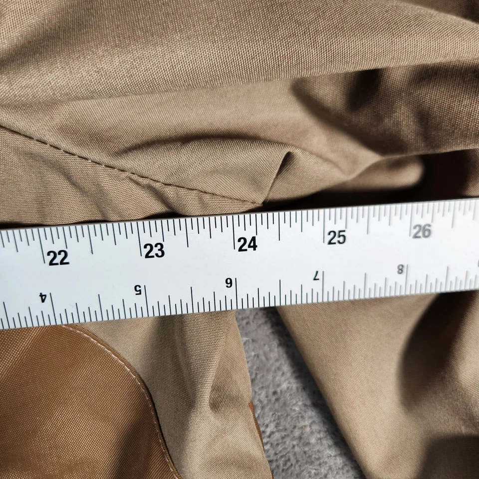 Game Winner Sportswear Quilted Field Hunting Jacket Men Large Beige Brown - Image 2 of 4